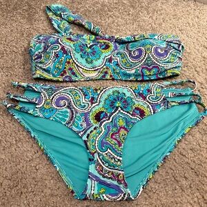 Aerie Paisley Bikini Set